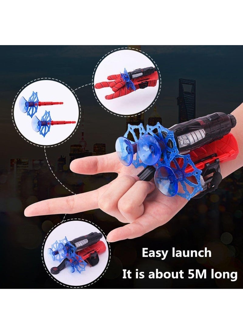 Spiderman Web Throwing Gloves - Spiderman Gloves - Spiderman Dart Blaster