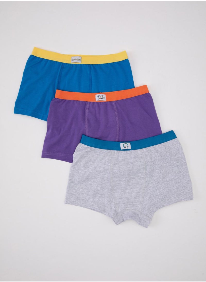 Boy 3 Piece Knitted Boxer