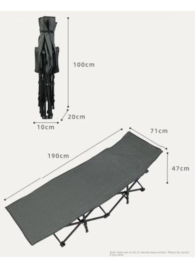 Foldable Bed for Outdoor with Portable Bag Camping Bed Lightweight Sleeping Cots for Camping