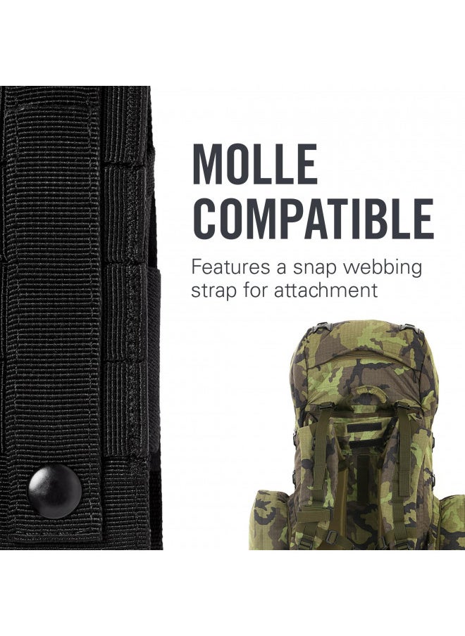 LEATHERMAN, MOLLE Compatible X-Large Nylon Sheath for Multi-Tools, Fits MUT, Surge, and Super Tool 300, Black