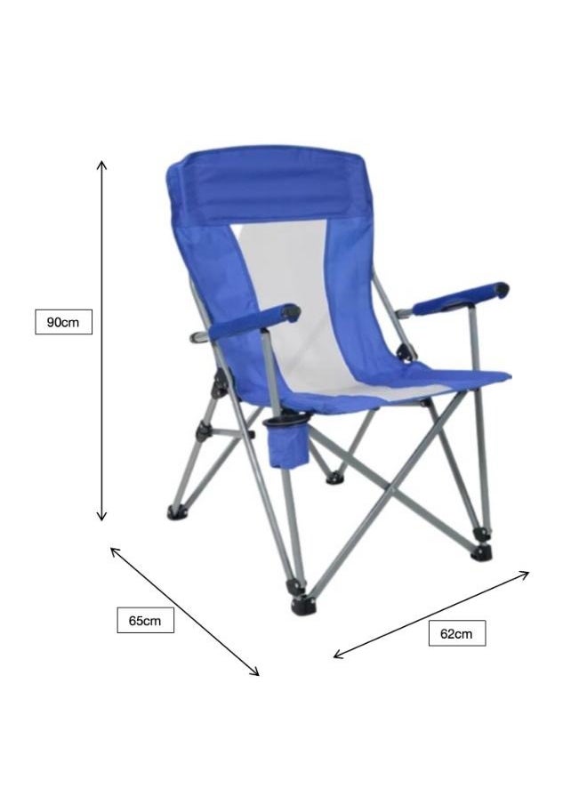 Portable Heavy Duty Foldable Chair  for Camping and Outdoor Activities BS-002