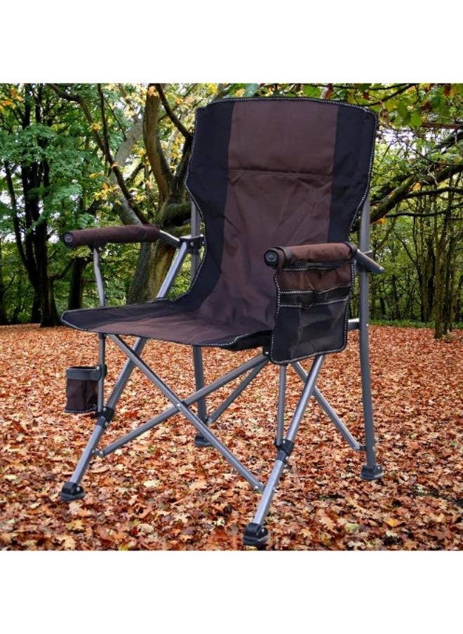 Camping Chair Outdoor Folding Chair Beach Chair with Storage Bag-Portable For Outdoor Activities and Courtyards Load-bearing 150kg