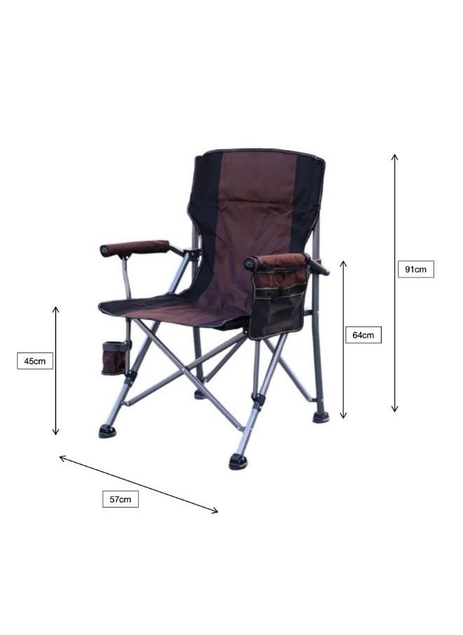 Camping Chair Outdoor Folding Chair Beach Chair with Storage Bag-Portable For Outdoor Activities and Courtyards Load-bearing 150kg