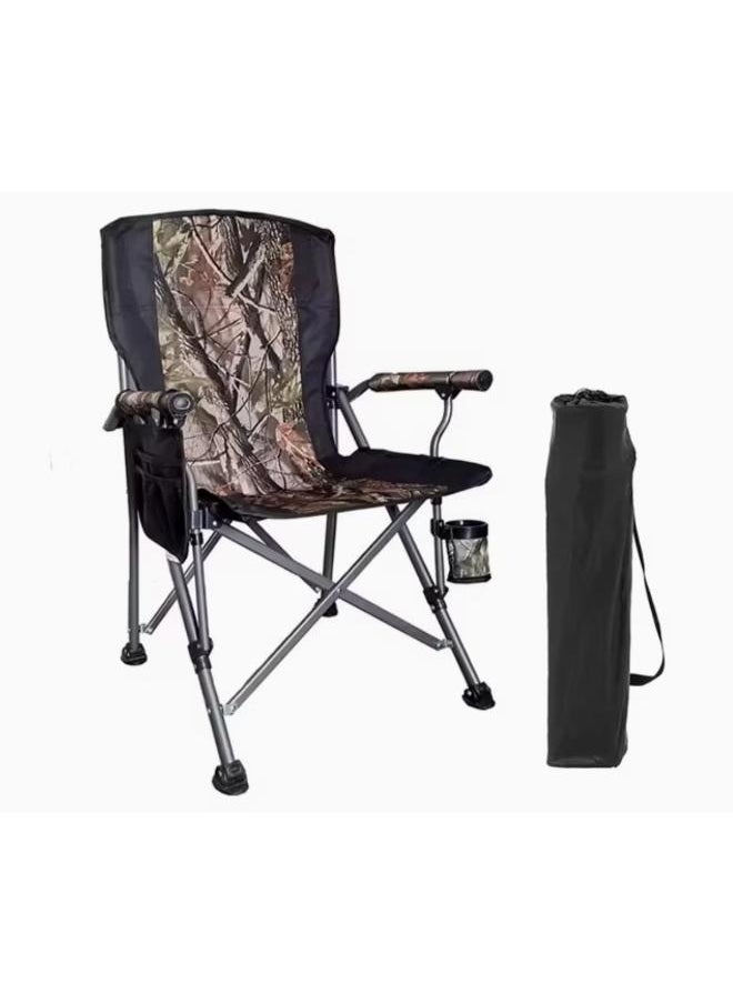 Camping Chair Outdoor Folding Chair Beach Chair with Storage Bag-Portable For Outdoor Activities and Courtyards Load-bearing 150kg