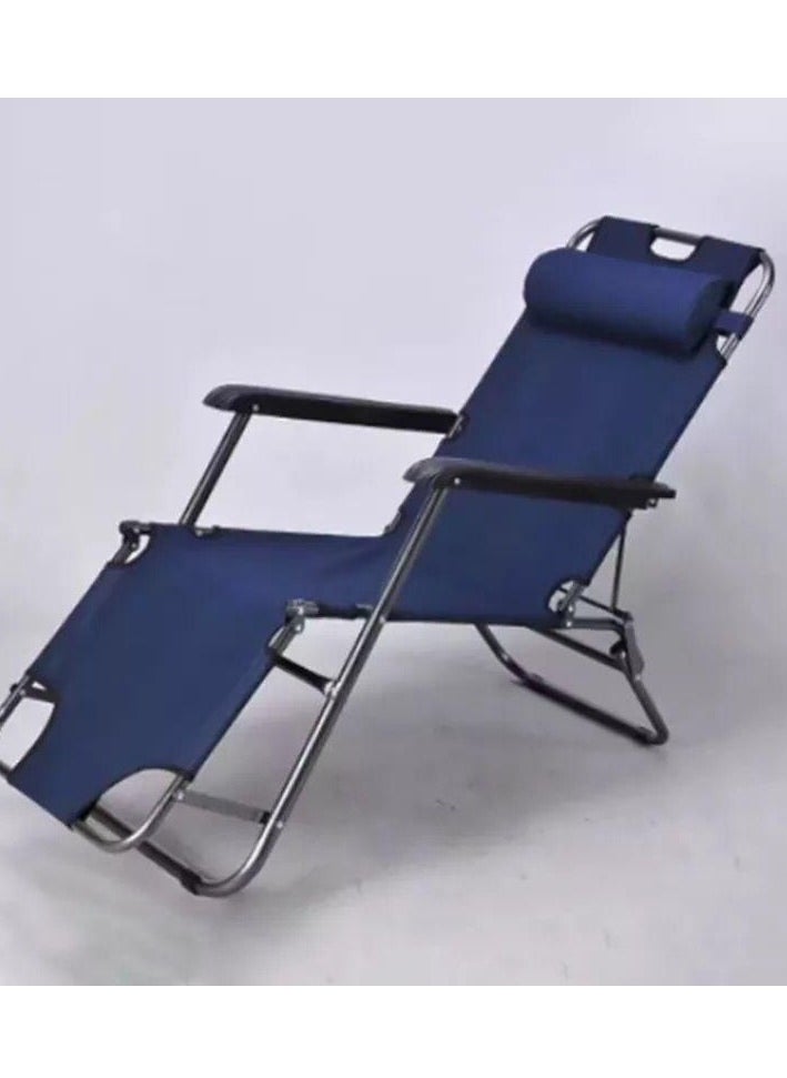 Folding Camping Lounger Chair, Sun Lounger Recliner for Patio Garden Camping Picnic Beach Relaxing