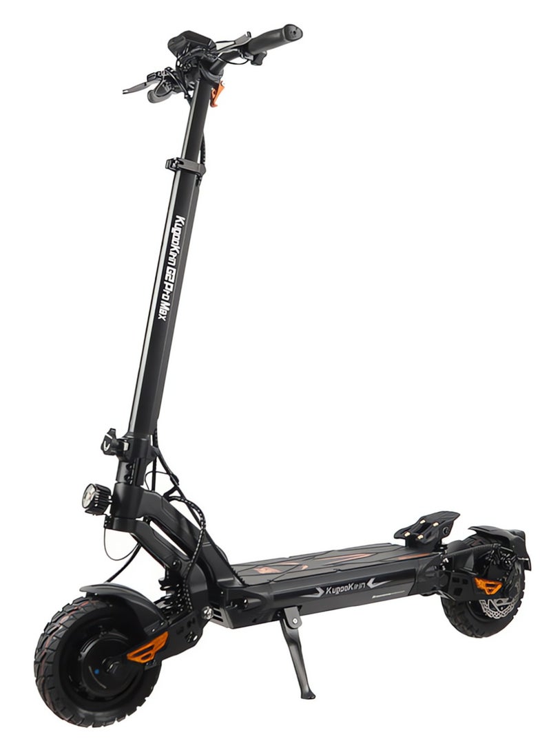 10.	G2 Pro Max Electric Scooter – 52V/20.8Ah Battery, 800W x2 Brushless Motors, 50 km/h Speed, 60 km Mileage, 10-Inch Tires, Disc Brakes, 120 kg Load Capacity