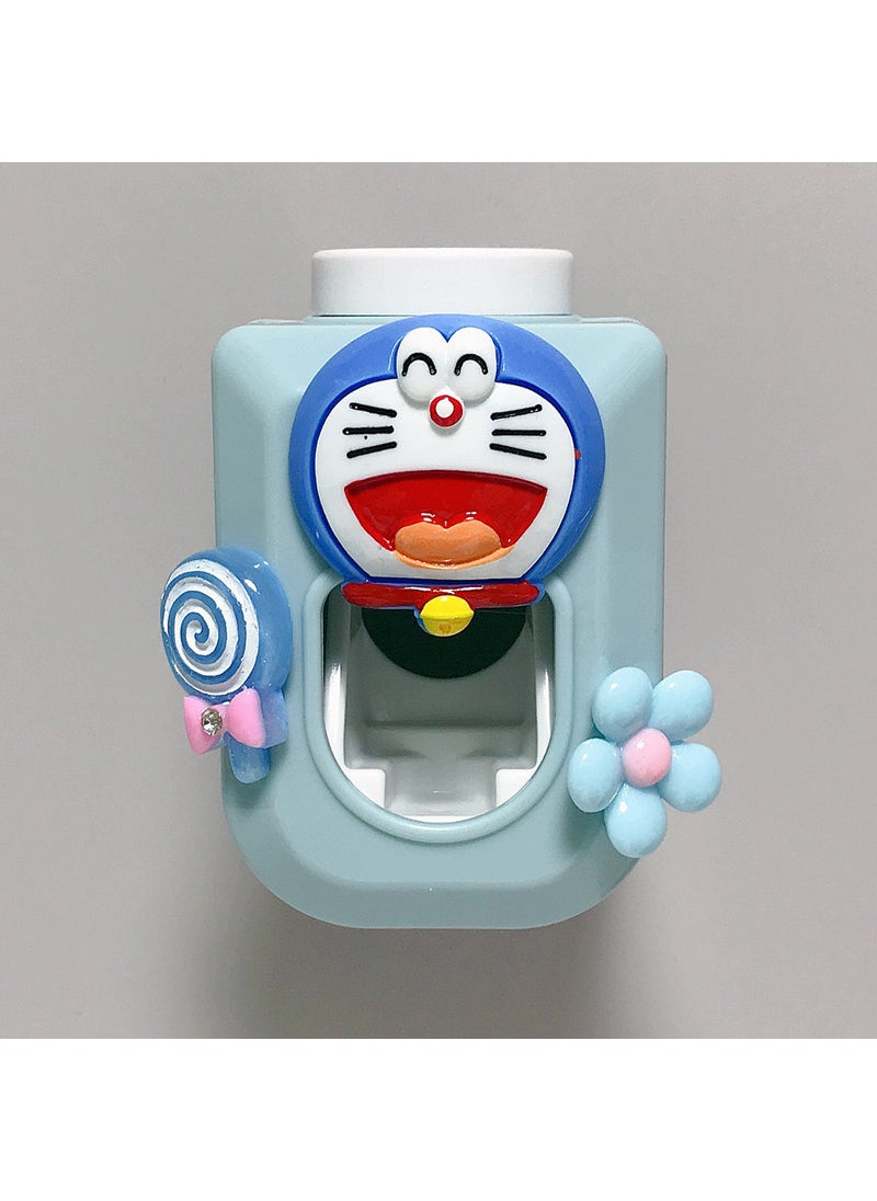 Cartoon cute wall-mounted automatic single toothpaste set cute children toothpaste squeezer toothpaste squeezerJingle head Jingle head