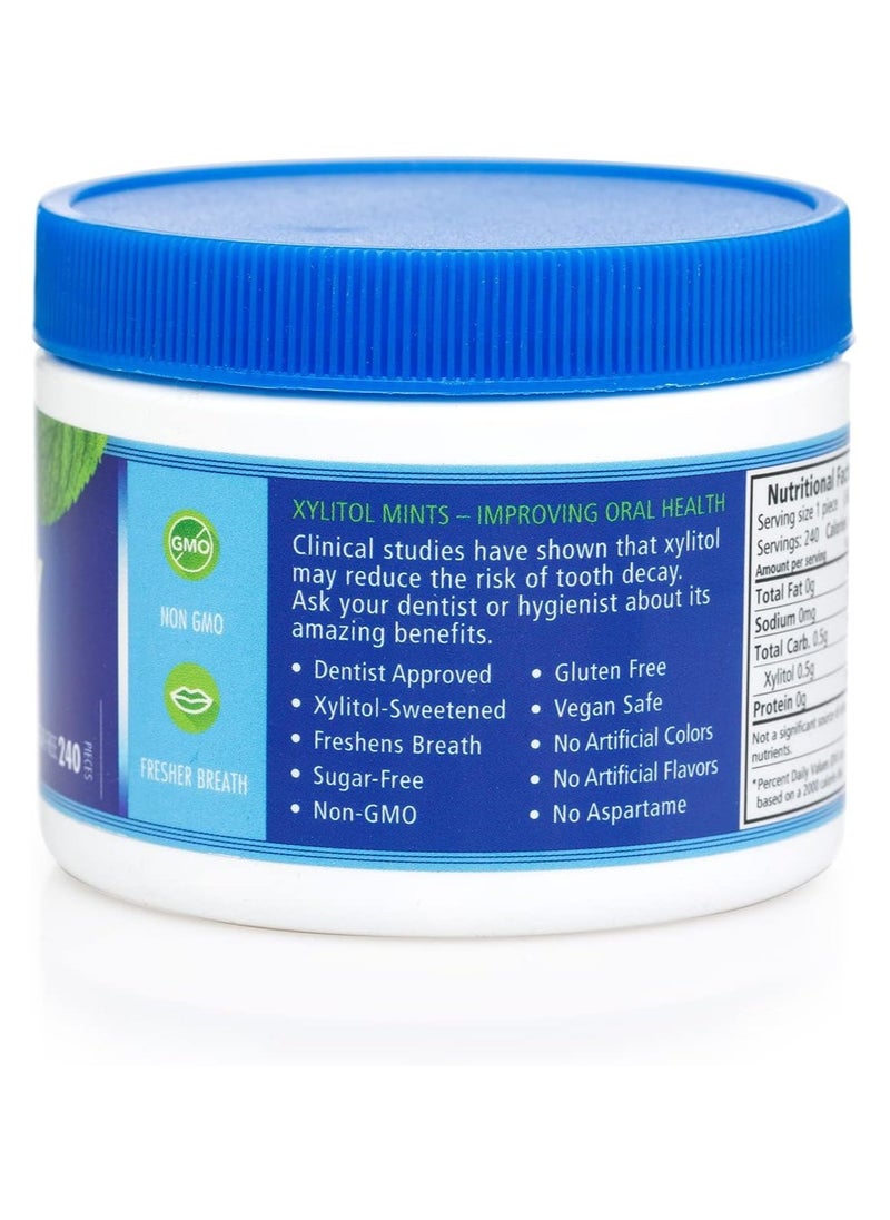 Spry Natural Mint Xylitol Mint 240 Count