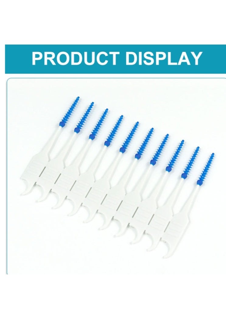 Interdental Brushes - Soft Bristled Dental Picks for Plaque Removal & Gum Health - Safe for Braces & Dental Devices150 Counts