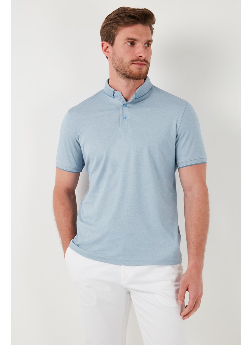 Cotton Slim Fit Polo T Shirt Men's Polo T Shirt 646R1000