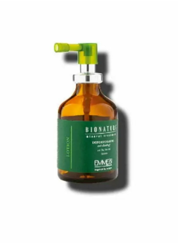 BioNature Sebum Control Natural Lotion - Regulates Oil Production, Soothes, and Rebalances Scalp with Tea Tree Oil and Lemon Oil - 50ml