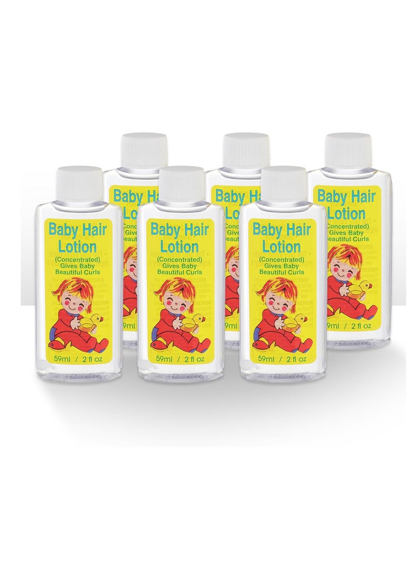 Clubman Pinaud Baby Hair Lotion, Gentle Formula, 2 Fl Oz (Pack of 6)