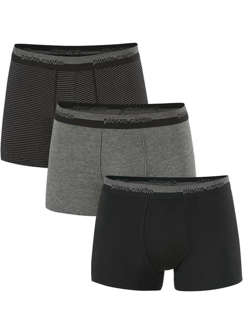 Men's 3-Pack Boxer, 95% Cotton 5% Elastane