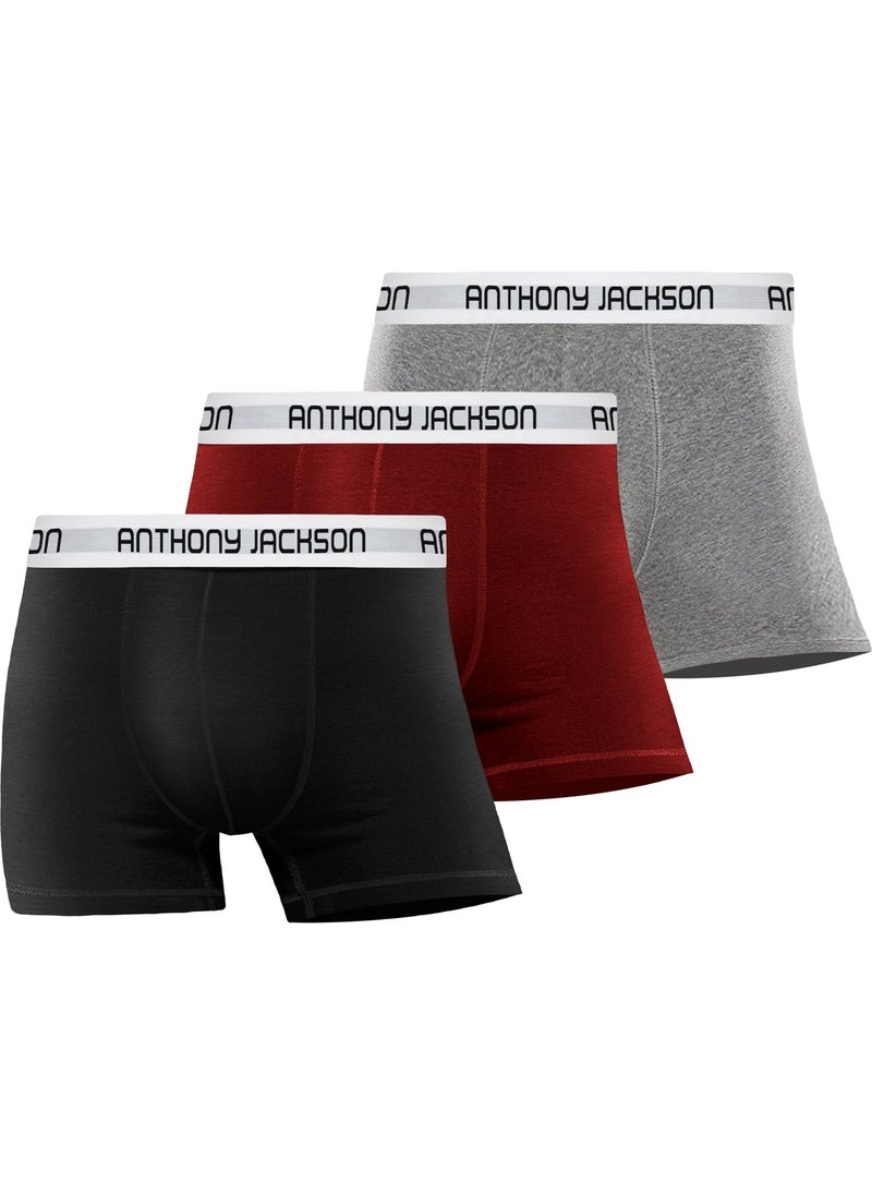 Lycra 3-Piece Box Premium Men's Boxer Sergio