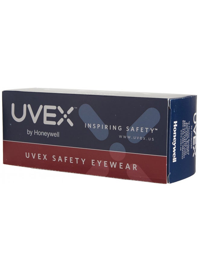 UVEX by Honeywell S2500C Astrospec OTG 3001 Safety Eyewear, Black Frame, Clear UV Extreme Anti-Fog Lens, Uvex S2500C Astrospec OTG 3001 Safety Eyewear, Black Frame, Clear UV Extrem