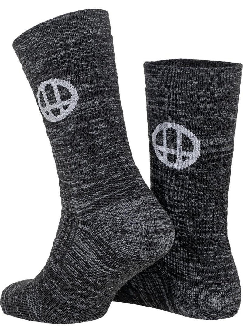 Black Thermal Wool Socks Unisex