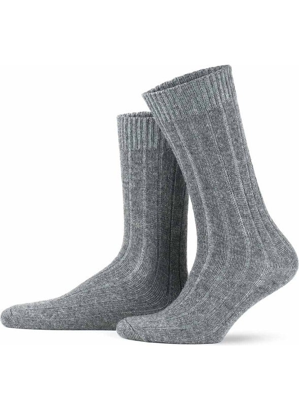 Men's Alpaca Wool Winter Socks 2 PACK SOCKS-3095 G/a