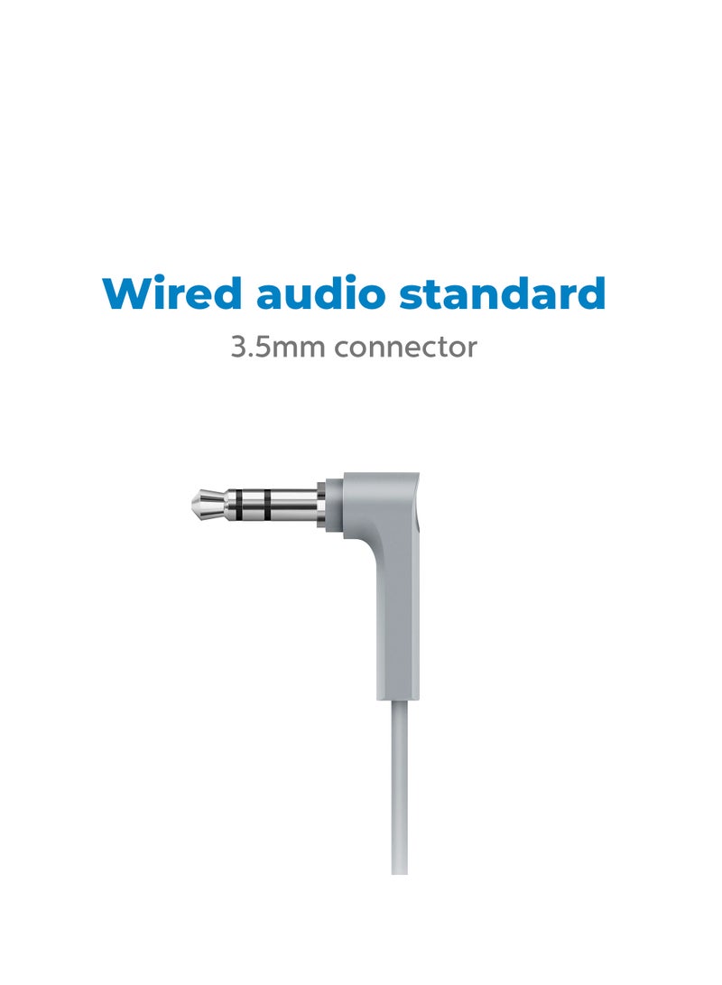 Wired Kids Over-Ear Noise-Isolating Headphones, Safe sound – Volume Limiting - Ear Cushion Purple