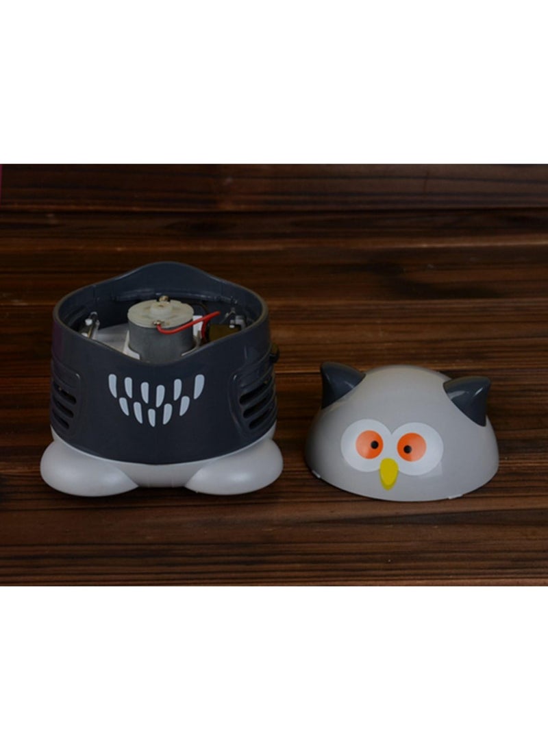 Portable Cartoon Mini Owl Table Dust Vacuum Cleaner