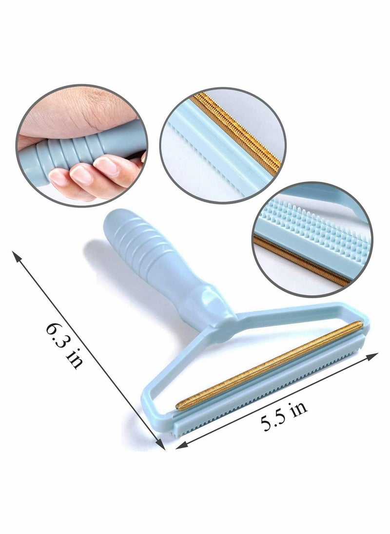 2 Pack Lint Roller, Portable Lint Remover Clothes Fuzz Shaver