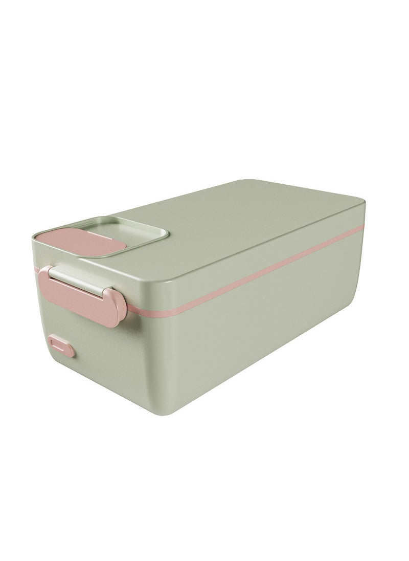 Large Capacity Electric Lunch Box with Stainless Steel Liner Matcha