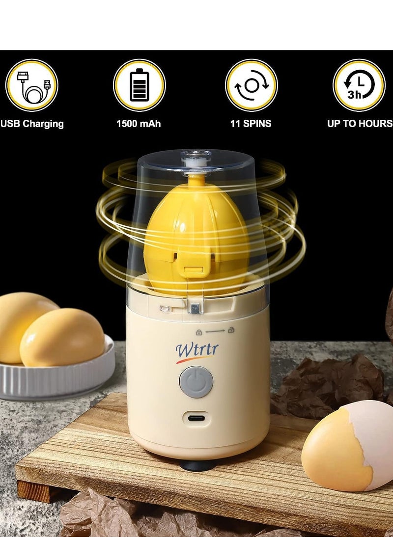 Egg yolk mixer Rechargeable Wireless egg Mixer Egg Spinner Egg Scrambler Shaker Egg Extractor Egg Beater