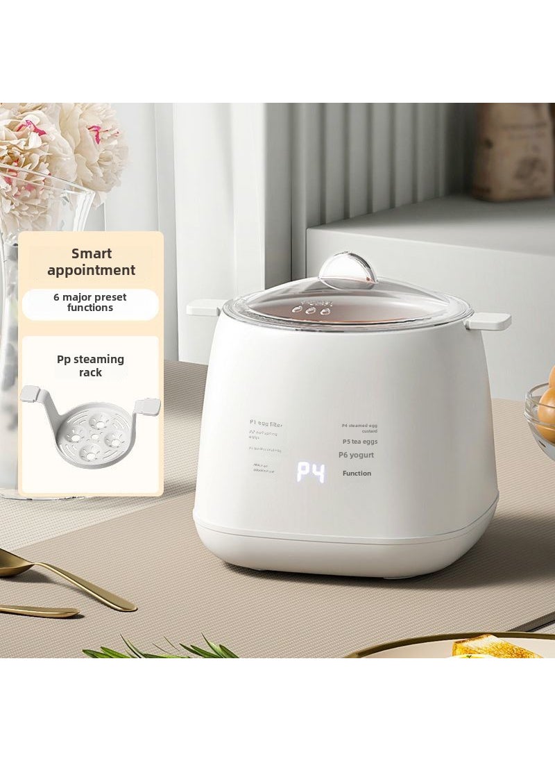 Egg Boiler Automatic Power-off Egg Steamer Multifunctional Household Dormitory Breakfast Machine Egg Boiling Artifact Hot Spring Egg Steaming Egg Soup egg cooker