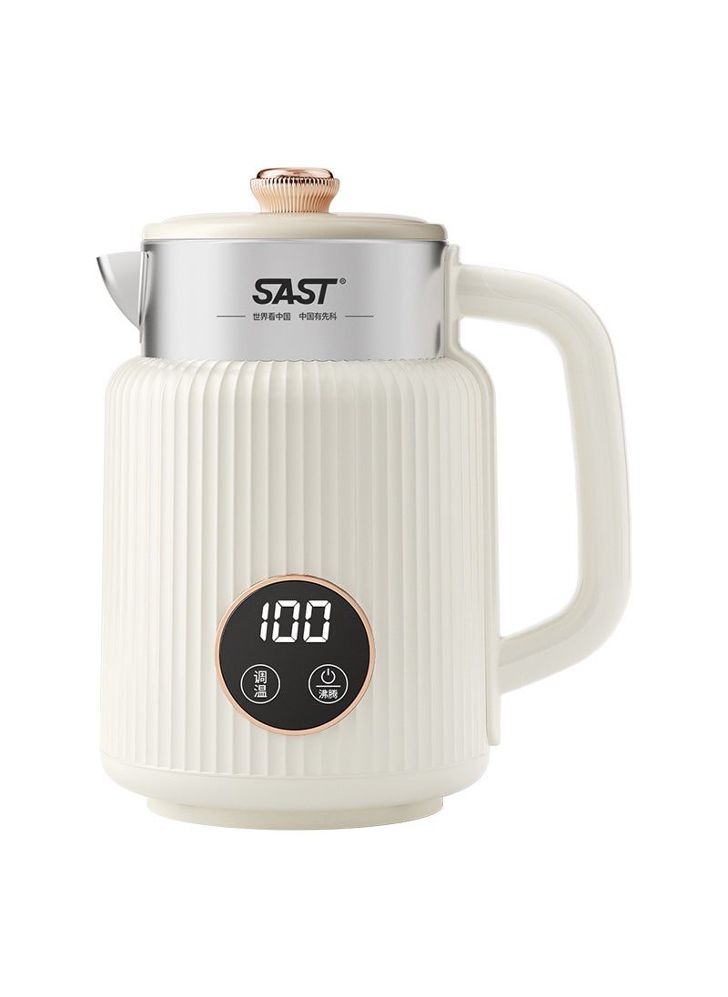 SAST Smart Thermostat Electric Kettle Auto Stainless Steel Digital display constant temperature insulation kettle [yabai]