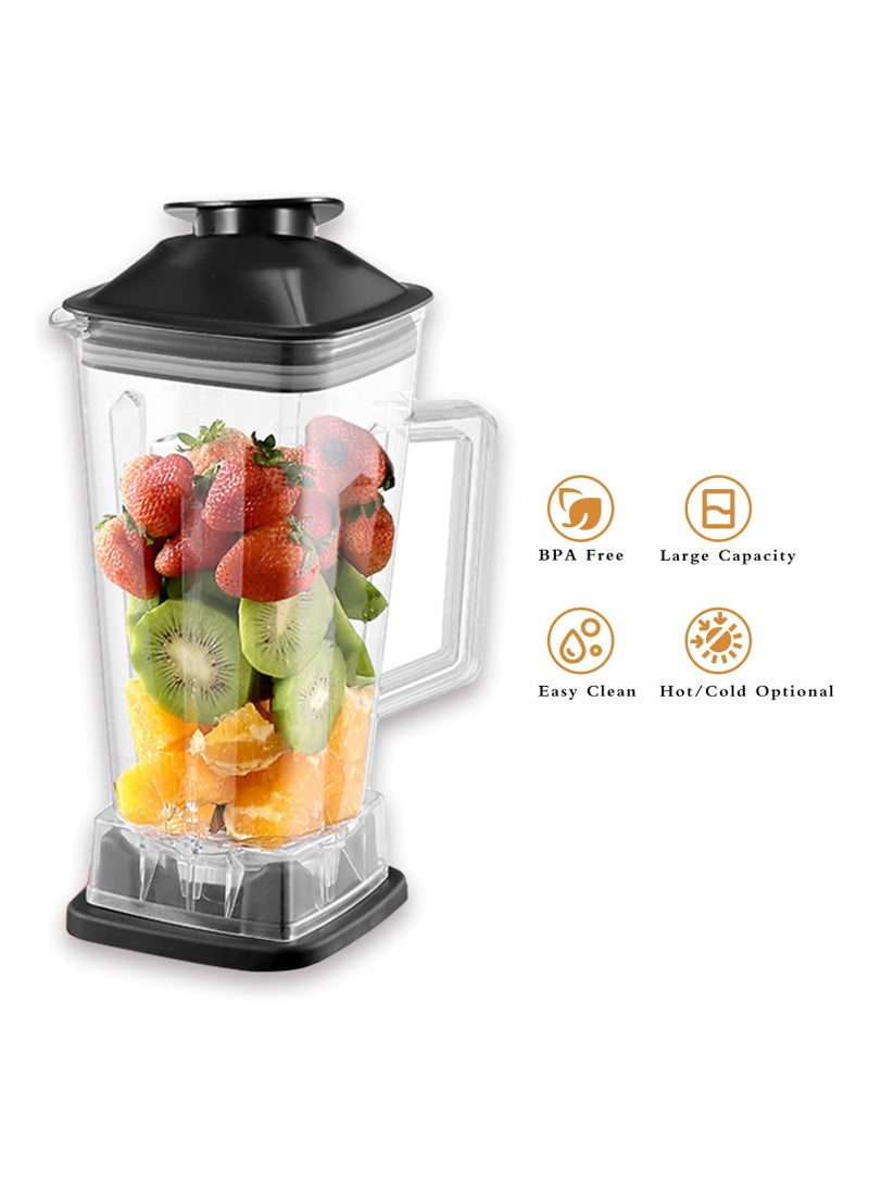 Silver Crest SC-1589 Blender Professional Heavy Duty Commercial Mixer Juicer Speed Grinder 5500W