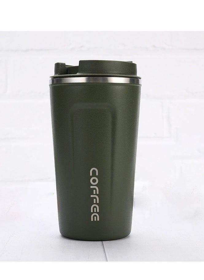 Coffee 304 Stainless Steel Large Capacity Water Cup Insulation Cup 380ml