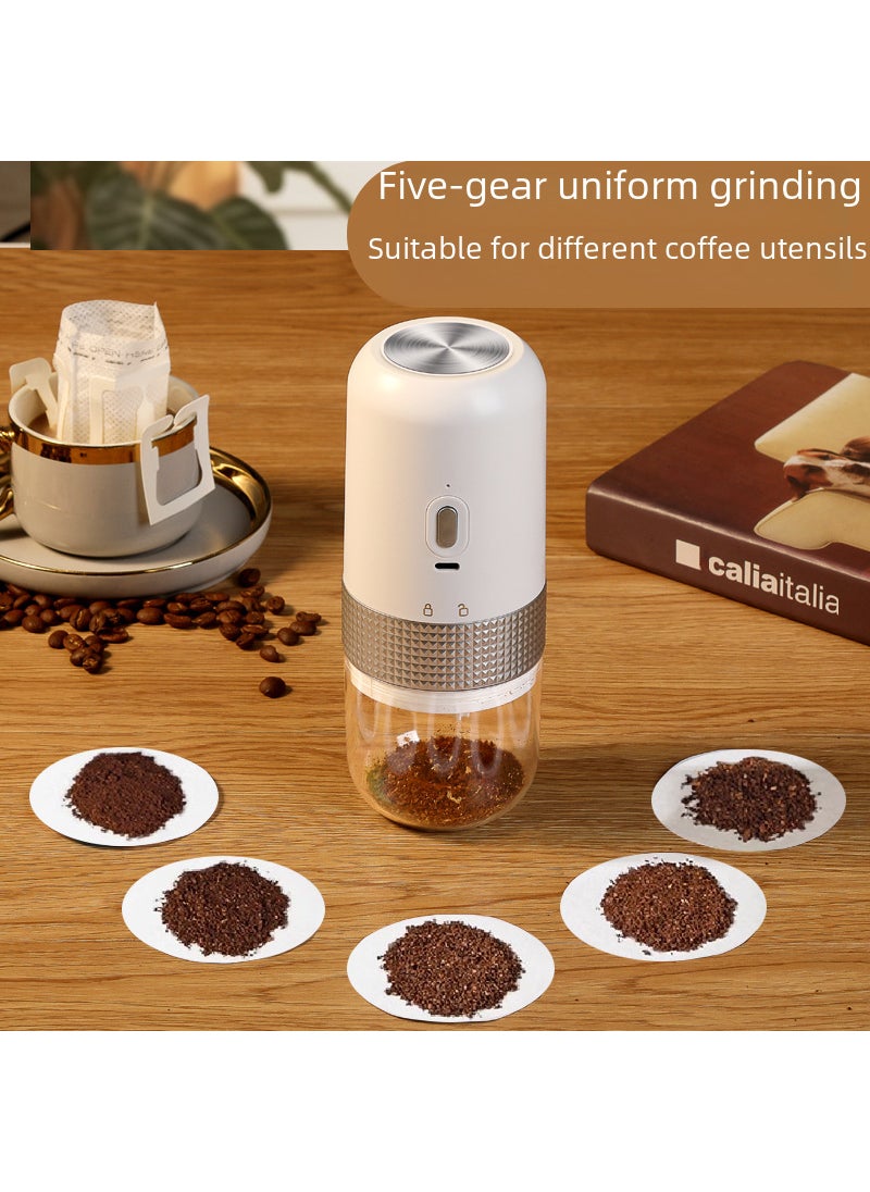 Electric coffee machine small household automatic ceramic grinding core grinder hand-cranked portable multifunctional bean grinder