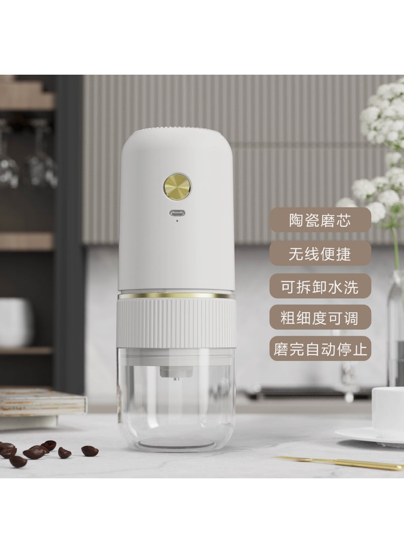 Electric coffee machine small household automatic ceramic grinding core grinder hand-cranked portable multifunctional bean grinder