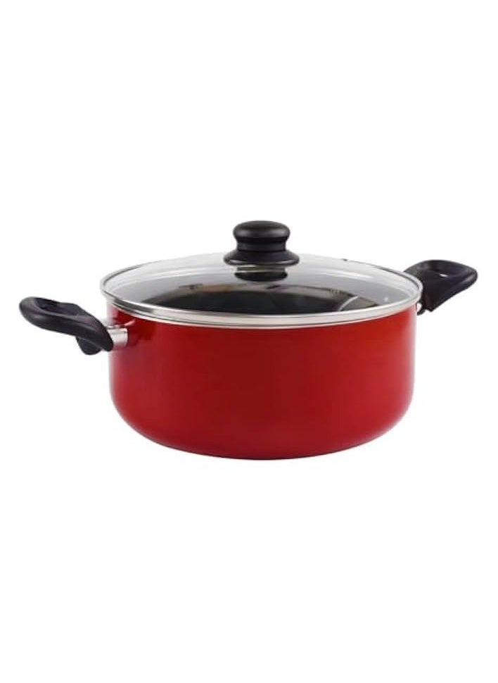 NON STICK COOKING POT ECO WITH LID (28 CM)