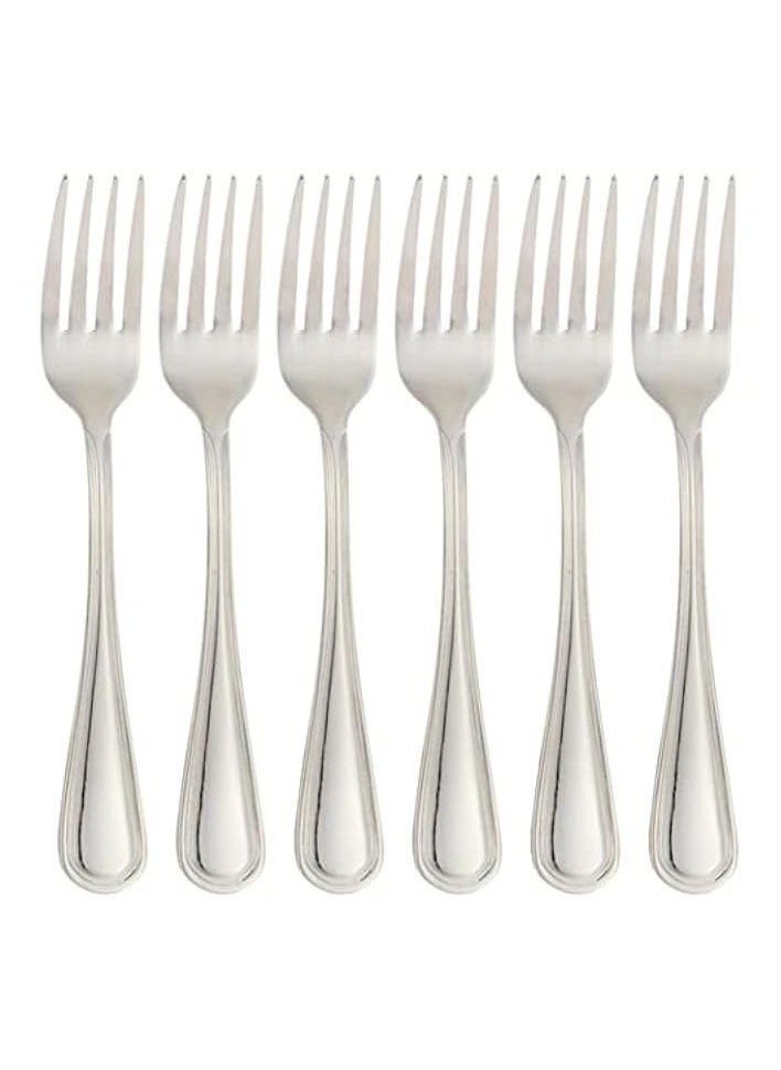 Stainless Steel Cake Fork 6-Pieces Set