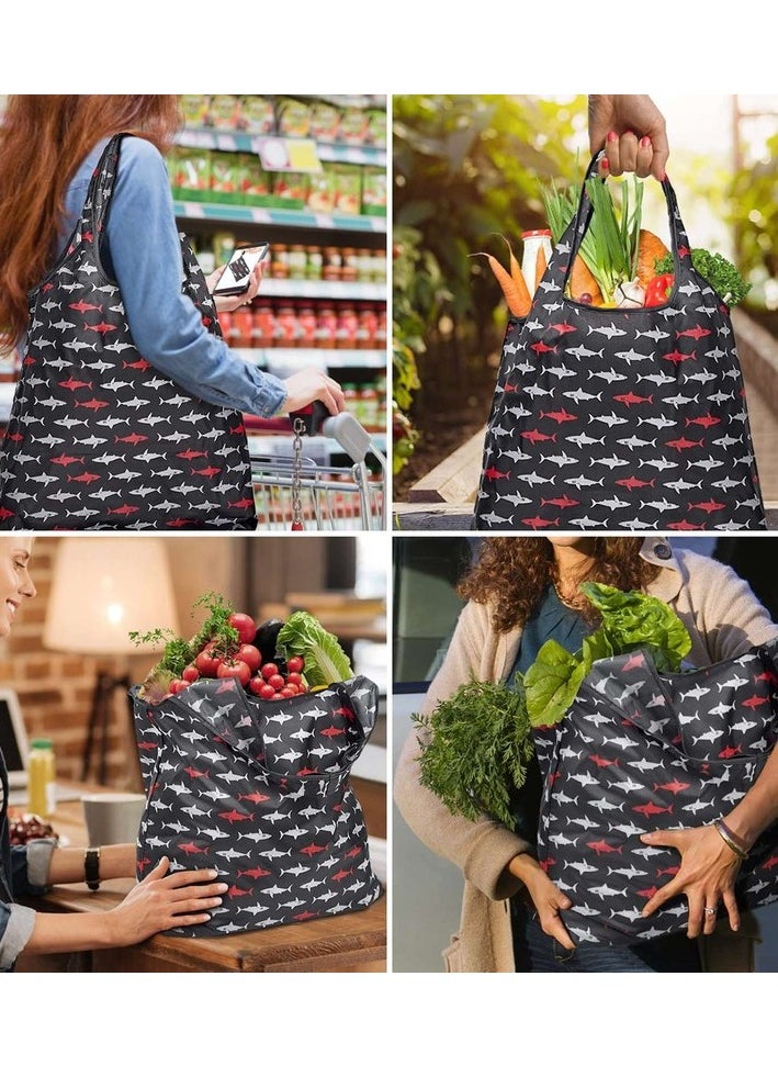 Market Bags Reusable Foldable 10 Package Shopping bag 50lbs extra Colour:Colourful Sizes:16*11*5cm