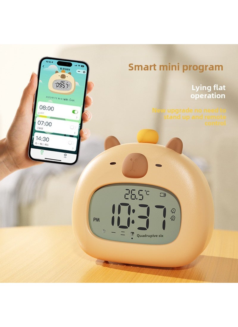 Kappabala alarm clock student-specific wake-up artifact children boys and girls intelligent electronic clock countdown timer Mini Program