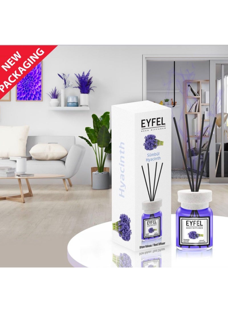 Reed Diffuser 4pcs combo ocean lilac angel and hyacinth 120ml