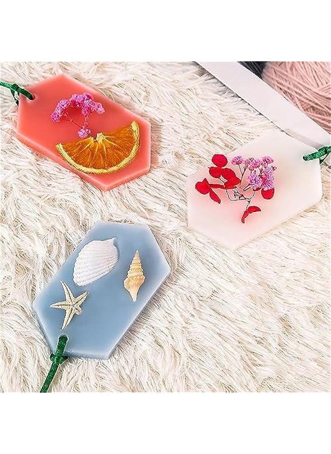 5pcs Floral Fruity Scented Wax Cubes, Long Lasting Aromatherapy Wax Tablet for Closet Freshener Hanging Aroma Wax Sachet