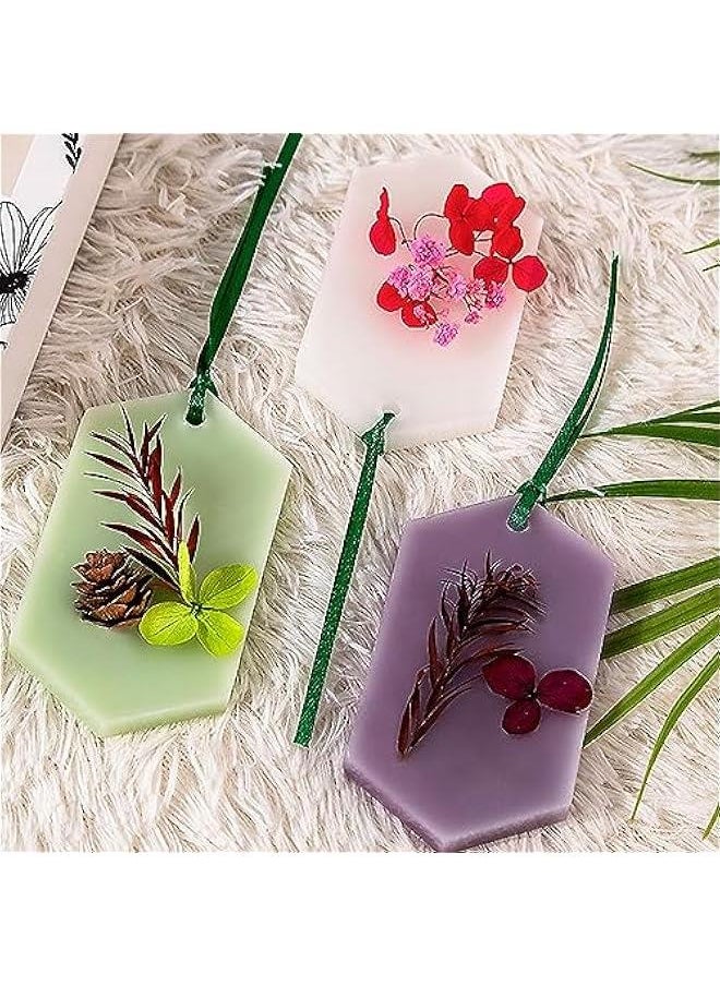 5pcs Floral Fruity Scented Wax Cubes, Long Lasting Aromatherapy Wax Tablet for Closet Freshener Hanging Aroma Wax Sachet