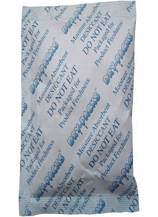 Silica Gel Desiccants 2-1/4 x 1 1/2 Inches - 25 Silica Gel Packets of 10 Grams Each by Dry-Packs