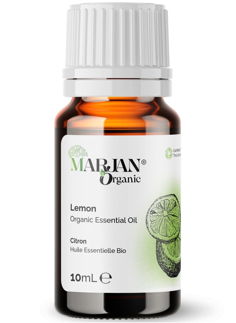 Lemon  Essential Oil - Certified Organic by The Soil Association
