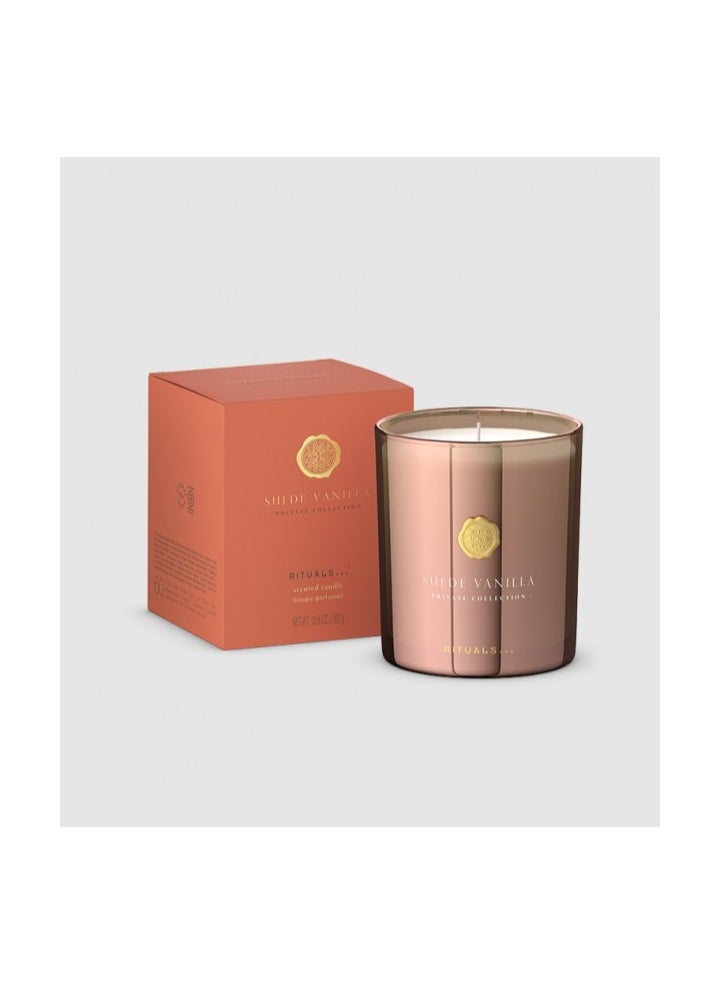 Suede Vanilla Scented Candle 360g