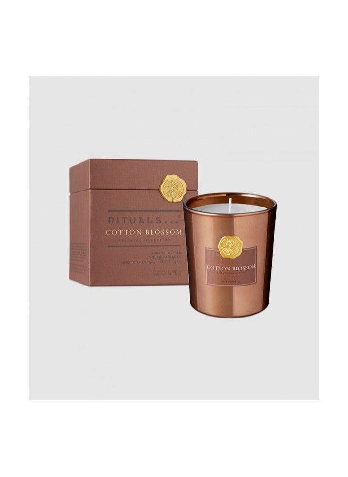 Private Collection Cotton Blossom Scented Candle Luxury Scented Candle,360 g