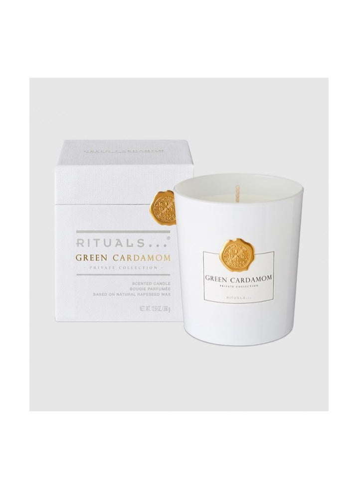 Private Collection Green Cardamom Scented Candle Scented Candle,360 g