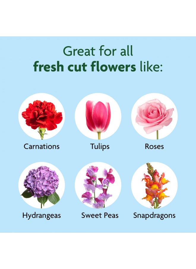 Miracle-Gro for Fresh Cut Flowers, 8 oz., For All Bouquets and Cut Flowers