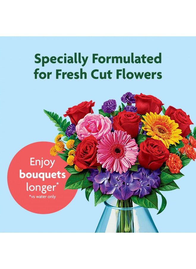 Miracle-Gro for Fresh Cut Flowers, 8 oz., For All Bouquets and Cut Flowers