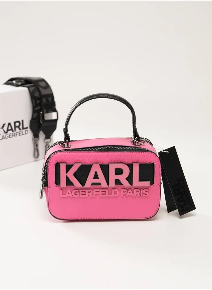 Karl Lagerfeld shoulder bag cross body Pink