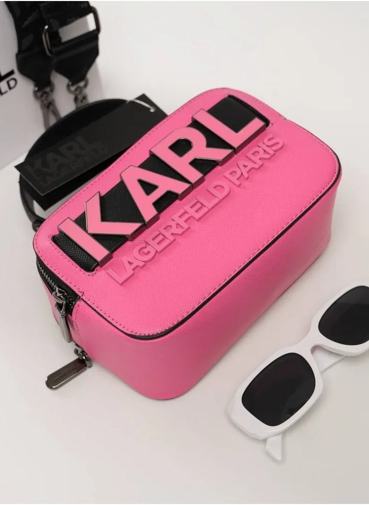 Karl Lagerfeld shoulder bag cross body Pink