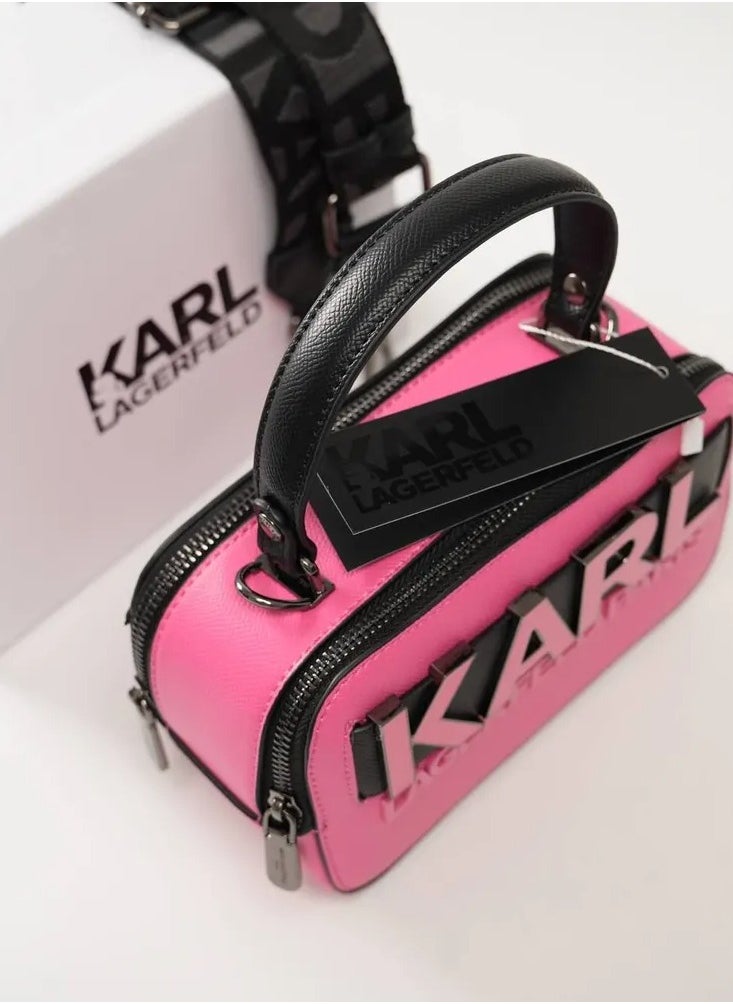 Karl Lagerfeld shoulder bag cross body Pink