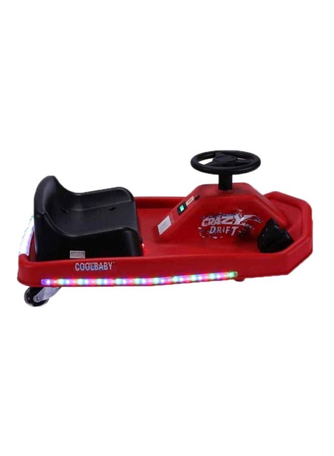 Crazy Cart Drifting Electric Scooter Red 83x20x51cm